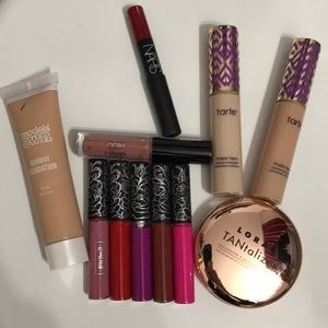 Lot of makeup. Lorac, Tarte, NARS, Kat Von D...